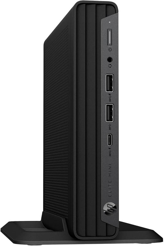 HP Elite Mini 800 G9 Desktop PC Intel Core I7-14700T 16GB DDR5 5600 RAM 1TB PCIe NVMe M.2 SSD Windows 11 No ODD HP 125 Wired Mouse and HP 320K Wired Keyboard 1 Year Warranty (No Monitor)
