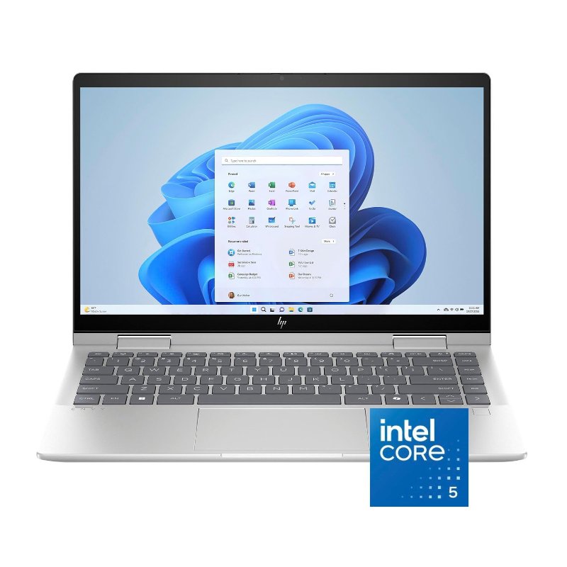HP Envy 14-es1013dx Intel Core 5-120U Processor 8GB RAM 512GB SSD Windows 11 14.0" FHD IPS LED TouchScreen Display Fingerprint Reader 1 Year Manufacturer Warranty