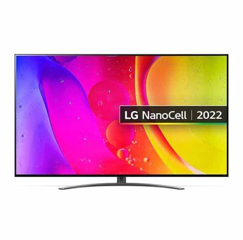 LG NanoCell 55 Inch Smart TV With 4K Active HDR Cinema Screen Design from the NANO84 Series 55NANO846QA 