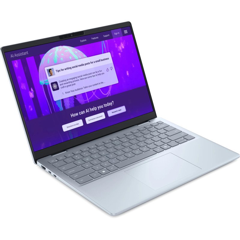 Dell 14 Plus  2-in-1 AI Laptop Intel Core Ultra 7 256V 16GB RAM 1TB M.2 PCIe NVMe SSD 14" Touchscreen 2K Full HD+ Display Intel Arc Graphics Intel AI Boost Windows 11 Home 1 Year Warranty