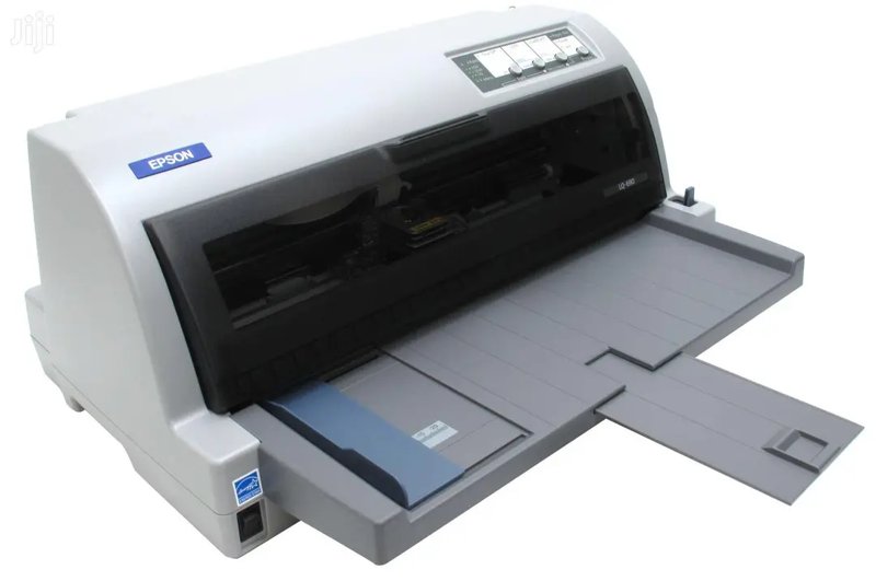Epson LQ-690 Dot Matrix Printer 24-pin 106 Columns Grey