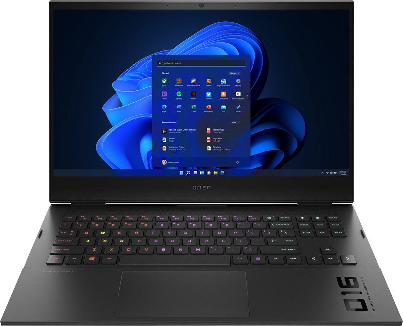 HP Omen Gaming Laptop 16-wd0007nia Core i7-13620H 32GB RAM 512GB SSD NVIDIA GeForce RTX 4050 6GB Graphics Win 11 Home 16.1" FHD Black 1 Year Manufacturer Warranty