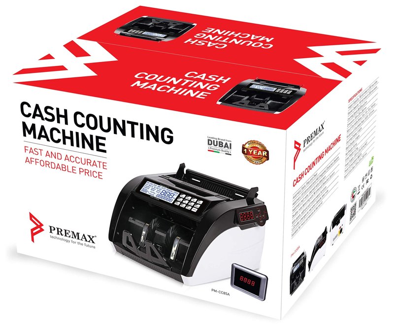 Premax Bill Counter C85d Cash Counting Machine