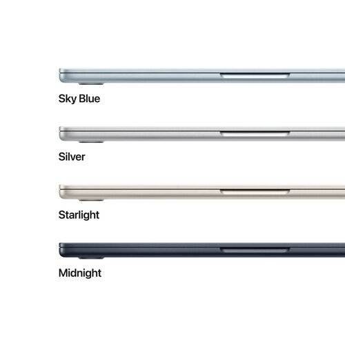 Apple MacBook Air M4 Apple M4 10-Core Chip 13.6" Laptop with Apple Intelligence 13.6" Liquid Retina Display 16GB Unified Memory 256GB SSD Storage 8-Core GPU 16-Core Neural Engine 12MP Center Stage Camera Touch ID Apple 2025 MacBook Air A3240