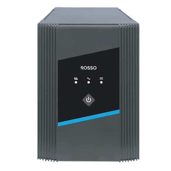 ROSSO Power GR1000 LED 1000VA IEC AVR 230V IEC Outlet Tower Line Interactive UPS ROS-TL-1000