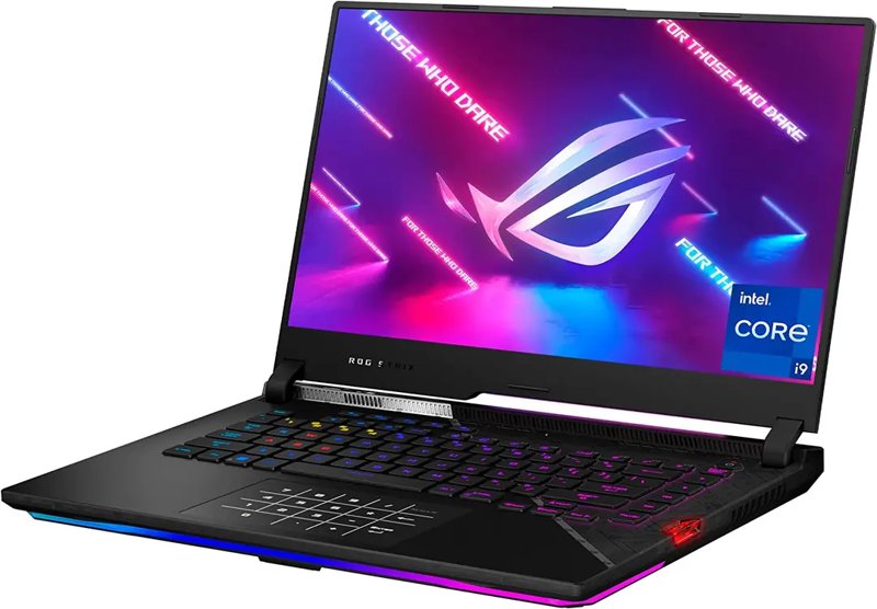ASUS ROG Strix Scar 15 (2022) Gaming Laptop 15.6" HD Display 6GB NVIDIA GeForce RTX 3070 Ti Intel Core i9 12900H 16GB DDR5 RAM 1TB SSD Per-Key RGB Keyboard Windows 11 Home 1 Year Warranty