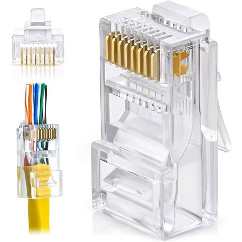 RJ45 CAT 5 Connector Network Cable Plug