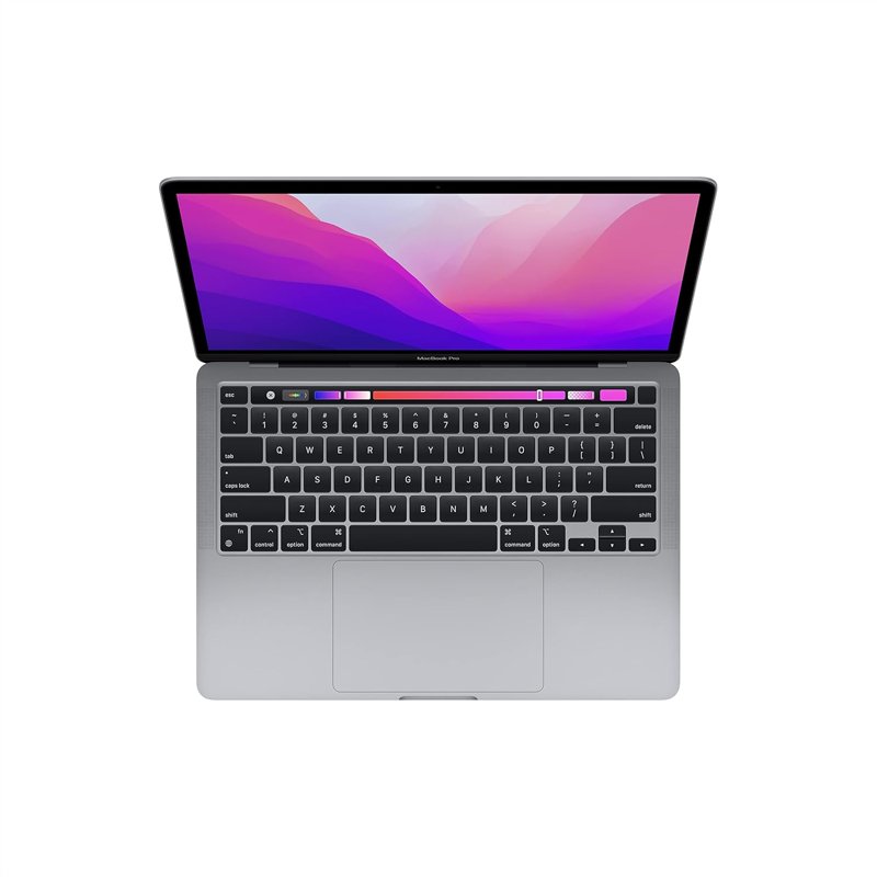 Apple MacBook Pro M2 8-Core Processor 16GB 1TB SSD 13.3" Retina Display Touch Bar Backlit Keyboard FaceTime HD Camera Apple A2338 Ex Uk 6 Months Warranty