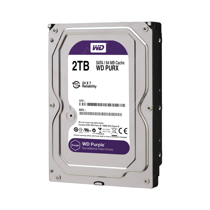 Western Digital WD 2TB Surveillance Hard Drive