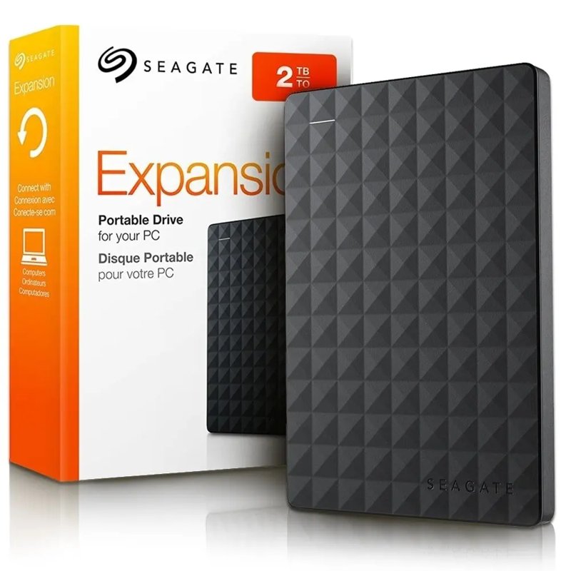 Seagate Expansion Portable Hard Drive 2TB (2000GB)