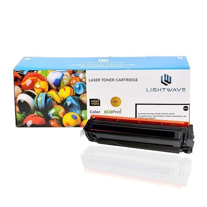LightWave Toner LW-H-136A Black LaserJet Toner Cartridge 