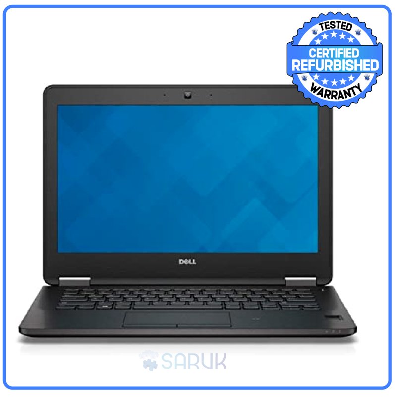 Dell Latitude E7270 Ultrabook 12.5" Laptop 6th Generation i5-6300U 256GB SSD 8GB DDR4 RAM Wi-Fi Webcam Certified Ex Uk 6 Months Warranty