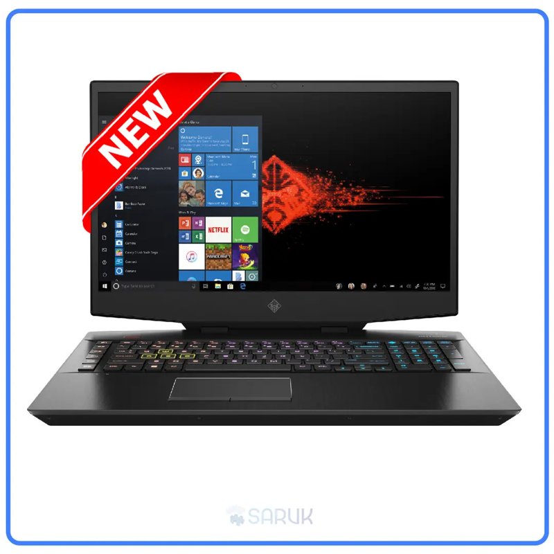 HP Omen 17-cb1xxx Gaming PC 10th Gen Intel Core i7-10870H 17.3" FHD 144Hz IPS Anti-glare Display 16GB DDR4 SDRAM 512GB PCIe NVMe TLC M.2 SSD 4GB NVIDIA GeForce RTX 2080 1 Year Dealership Warranty