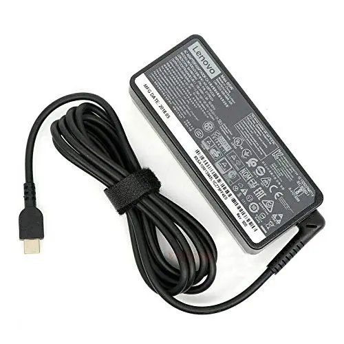 Lenovo 20V 3.25A 65W USB Type C Ac Power Adapter Charger for Lenovo Thinkpad X1carbon Yoga5 X270 X280 T580 P51s P52s E480 E470 ADLX65YLC3A, SA10M13945, 01FR024, PA-1650-46 Laptop Original Adapter
