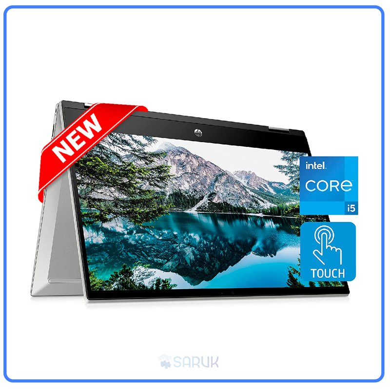HP Pavilion x360 14-dw1010wm 11th Gen Core i5-1135G7 8GB RAM 512GB SSD 14" FHD Touch FreeDOS Bluetooth Webcam 1 Year Warranty