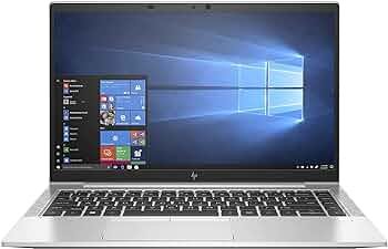 HP EliteBook 840 G7 10th Gen Intel Core i5-10310U Processor 16GB RAM 256GB SSD 14" FHD Touchscreen Display Bluetooth Webcam WiFi USB Type-C HDMI Intel UHD Graphics FreeDOS Ex Uk 6 Months Warranty
