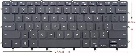 Dell Precision 5530 M5530 Keyboard Replacement