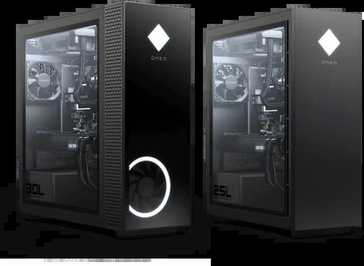 HP OMEN 25L Gaming Desktop PC, Intel Core i7-13700f Octa-Core Processor 32GB RAM 512GB NVMe SSD + 1TB HDD RGB Air Cooling 8GB GeForce RTX 2060 Super Graphics Computer Tower 1 Year Warranty