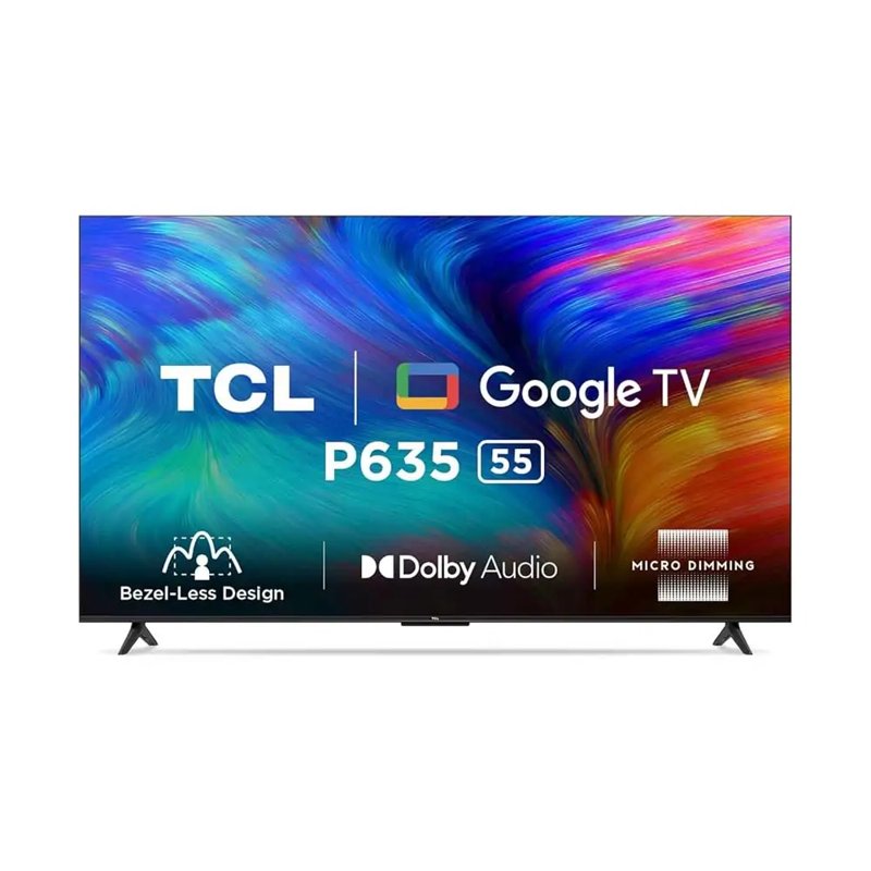TCL 55 Inch P635 4K HDR Smart Google TV 55P635