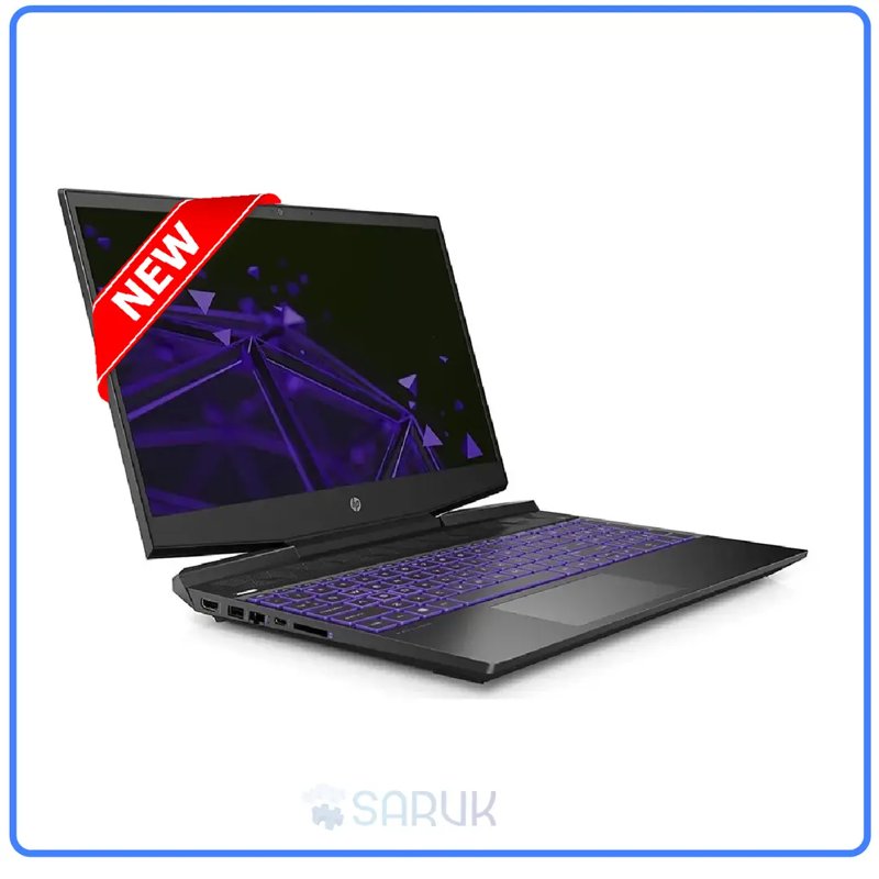 HP Pavilion Gaming 15-dk2xxx 11th Gen Intel Core i5-11300H @3.1GHz 16GB RAM 512GB SSD 15.6" FHD IPS Antiglare Display Bluetooth Webcam WiFi Intel Iris Xe Graphics 4GB NVidia GeForce RTX 3050 Graphics FreeDOS 1 Year Dealership Warranty
