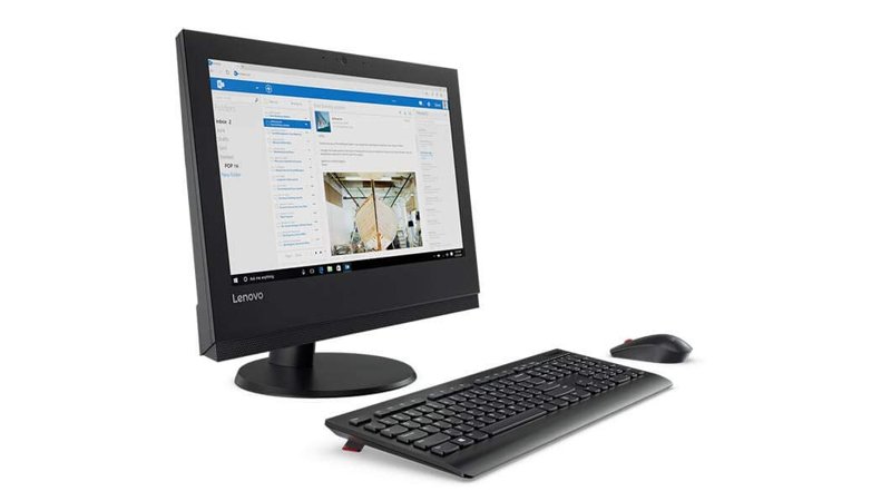 Lenovo V310z AIO 19.5" HD Display 6th Gen Intel Core i5 8GB RAM 1TB HDD DVDRW DOS Wired Keyboard + Mouse Ex UK 6 Months Warranty