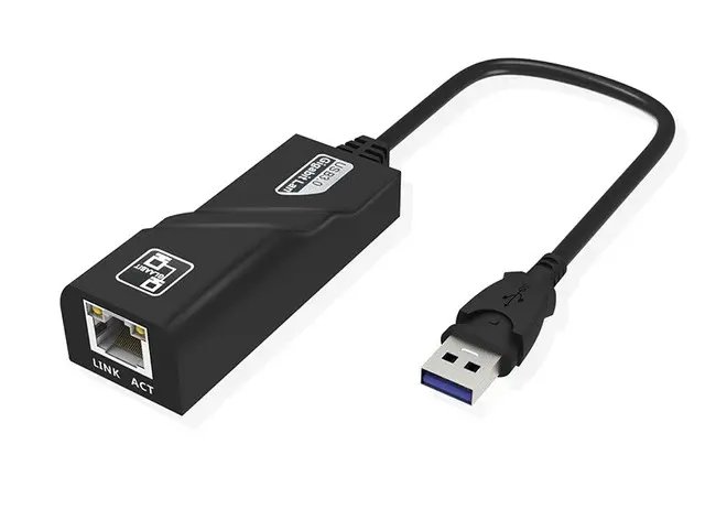 USB 3.0 Type-A To Gigabit Ethernet LAN 10/100/1000 Mbps Adapter