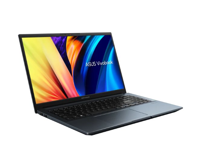 ASUS Vivobook Pro 15 OLED k6500 15.6" 2.8K 120Hz Display 12th Gen Intel Core i7-12650H 2.3GHz 16GB LPDDR5 RAM 512GB M.2 NVMe PCIe 3.0 SSD 4GB NVIDIA GeForce GTX 1650 Max Q 1080p FHD Camera With Privacy Shutter Windows 11