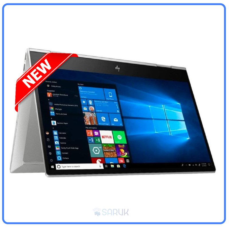 HP ENVY x360 Convertible 15-ed0056nia 10th Gen Intel Core i7-1065G7 up to 4.9GHz 16GB SDRAM 512GB PCIe NVMe M.2 SSD 4GB Dedicated Graphics Card 15.6" Full HD Display Bang & Olufsen Windows 10 Home Natural Silver 1 Year Manufacturer Warranty