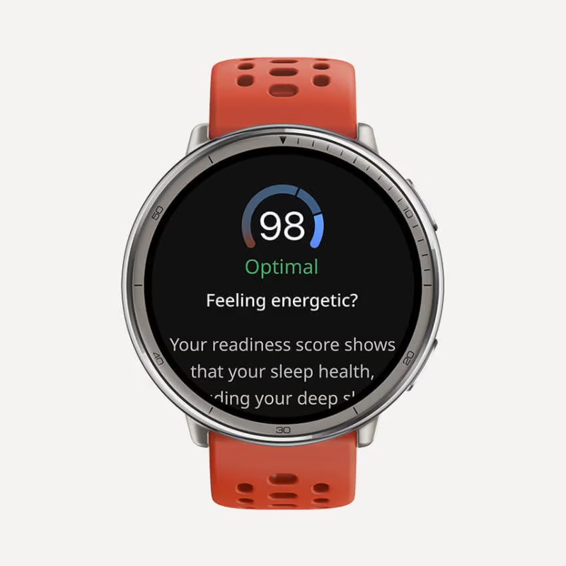 Amazfit Active 2 Premium Smart Watch Fitness Tracker 44mm 1.32-inch AMOLED Display 5ATM Water Resistance Zep OS 4.5
