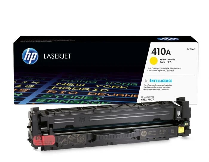 HP 410A Yellow Original LaserJet Toner Cartridge (CF412A)