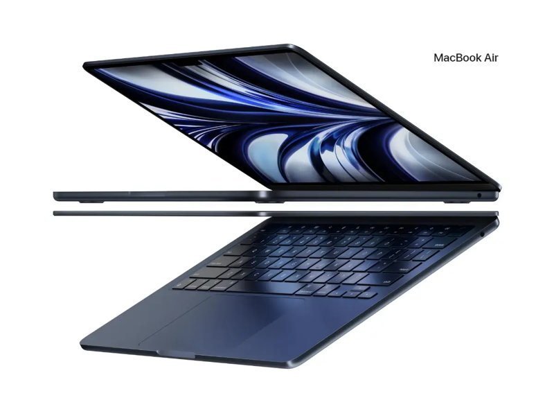 Apple MacBook Air M2 @3.49GHz 16GB RAM 256GB SSD 13.6" Liquid Retina Display True Tone Technology Touch ID Backlit Magic Keyboard 1080p FaceTime HD Webcam Thunderbolt 3 A2681 2022 Model 1 Year Warranty