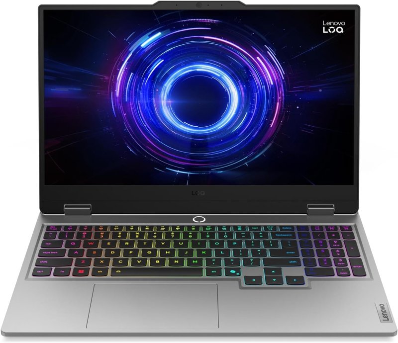 Lenovo LOQ 15IRX10 Gaming Laptop 13th Gen Intel i7-13650HX 24GB DDR5 RAM 1TB SSD 15.6" FHD IPS 144Hz Display 8GB GDDR6 NVIDIA GeForce RTX 5050 Windows 11 Home 1 Year Manufacturer Warranty