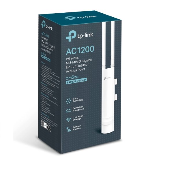 TP-Link AC1200 Wireless MU-MIMO Gigabit Indoor/Outdoor Access Point - TL-EAP225-OUTDOOR