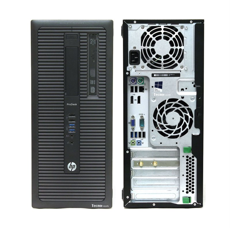 HP Prodesk 600 G1 Tower Intel Core i7 4GB RAM 500GB HDD Integrated graphics Ex UK 3 Months