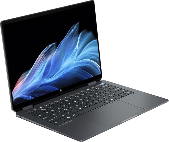 HP OmniBook Ultra Flip 14t-fh000 2-in-1 Next Gen AI Laptop Intel Core Ultra 7 258V 32GB LPDDR5x RAM 2TB PCIe NVMe M.2 SSD 14" 3K Touchscreen Display Intel Arc Graphics 9MP IR AI Camera Windows 11 Home Poly Studio with Dual Speakers and HP USB-C Pen (9F2B9AV)