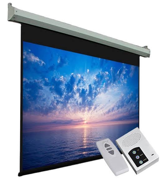 150 x 150 Electric Projector screen