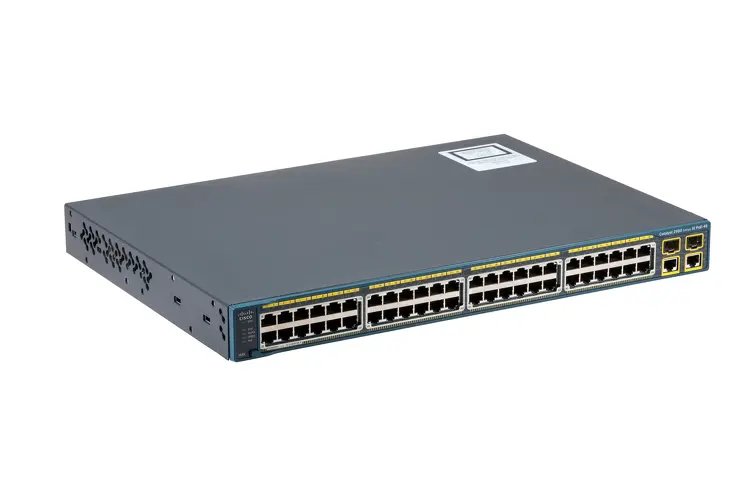 Cisco Catalyst WS-2960-48PST-L 48-Port PoE Ethernet Switch
