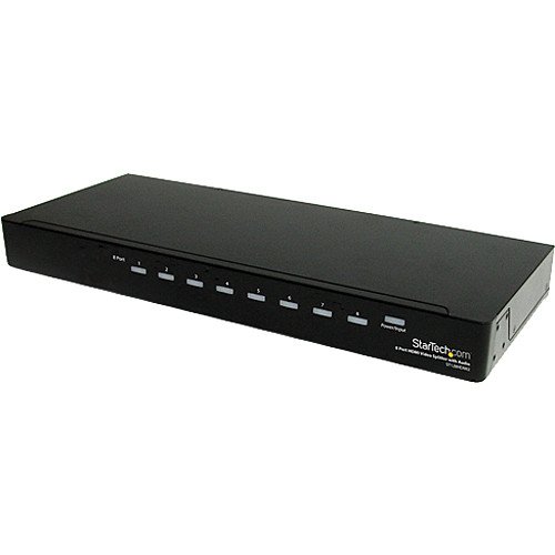 8 Port High Speed HDMI Video Splitter Audio Rack Mountable