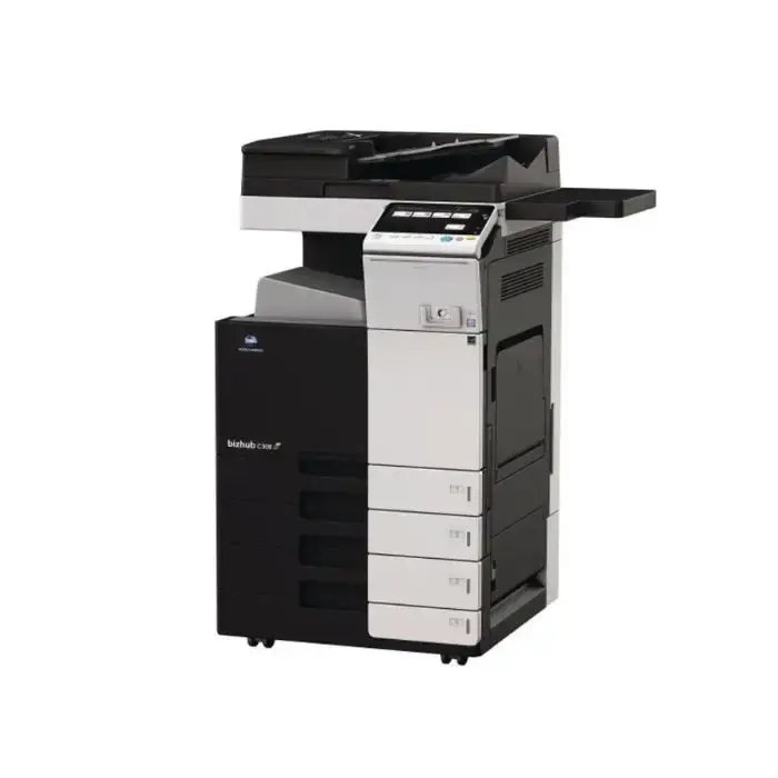 Konica Minolta Bizhub C308 A5-A3 2GB RAM 30cpm Emperon-Contr Bypass Paper Cass. (2x500 sheets) 250GB HDD Duplex Unit Gigabit Ethernet 4x IU w. PC-Drum and Developer 35k Monthly Copies 9" Touch Screen MFP Printer