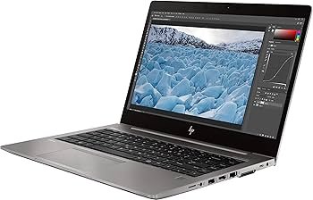 HP ZBook 14u G6 Mobile Workstation 8th Gen Intel Core i5-8265U 16GB RAM 256GB SSD 14" FHD IPS Display 4GB GDDR5 AMD Radeon Pro WX 3200 Integrated Intel UHD 620 Graphics E Uk 6 Months Warranty