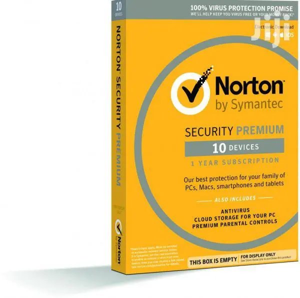 Norton Security Premium Antivirus Norton LifeLock 10 Devices