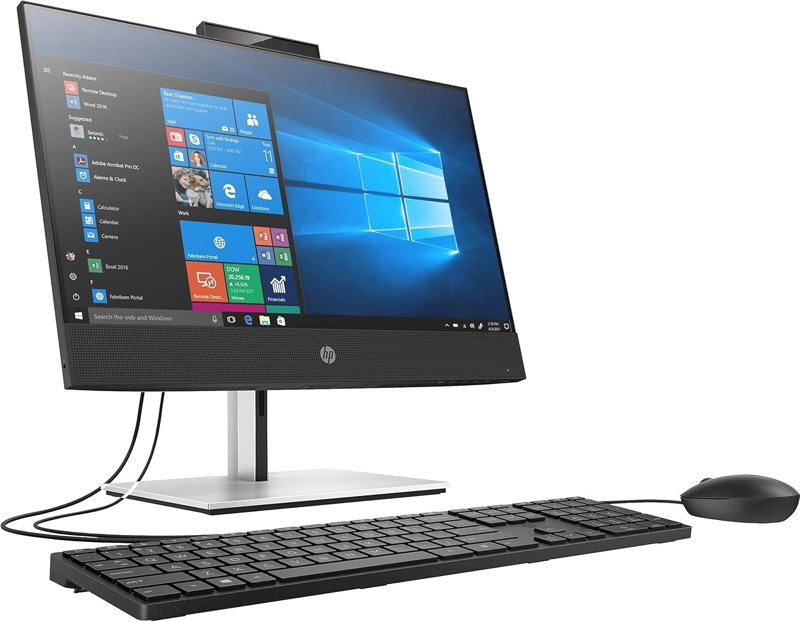 HP ProOne 600 G6 All-In-One 10th Gen Intel Core i5 10th Gen i5-10500 8GB RAM 512GB SSD LED 21.5 inch FHD IPS widescreen Intel UHD Graphics 630