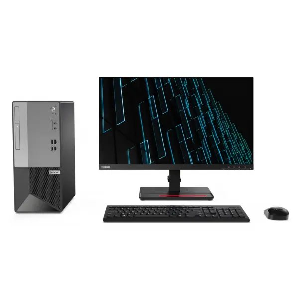 Lenovo V50T 10th Gen Core i3 Tower Desktop 4GB RAM 1TB HDD Intel UHD Graphics Plus 18.5" Monitor