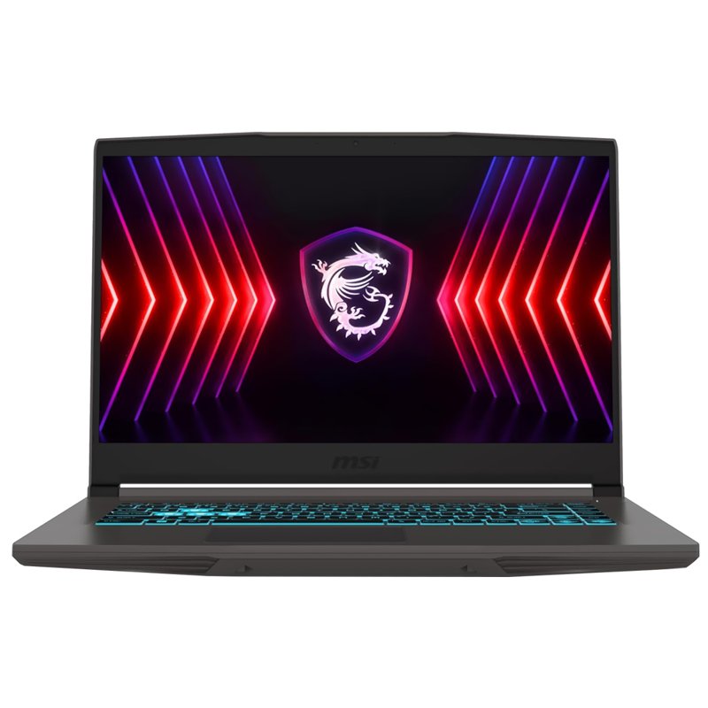 MSI Titan Thin A15 B7VE-466US AMD Ryzen 5-7535HS 8GB DDR5-SDRAM 512GB SSD 15.6" FHD IPS Display 6GB GDDR6 NVIDIA GeForce RTX 4050 Windows 11 Home 1 Year Manufacturer Warranty