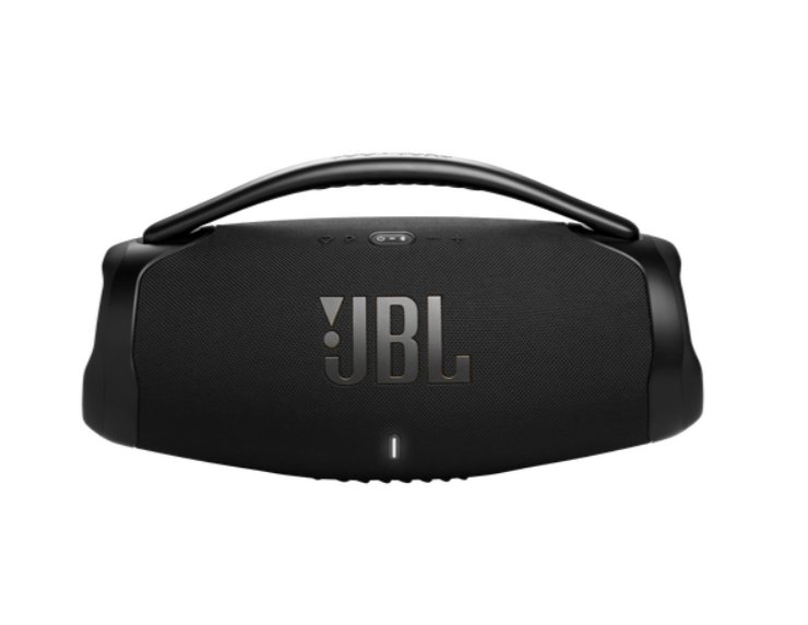 JBL Boombox 3 Wi-Fi Portable Speaker IP67 Dust & Waterproof 24Hrs Music Playtime (Black)
