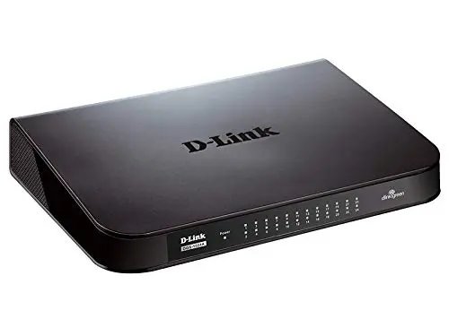 Dlink 24-port Switch DES-1024A Fast Ethernet Unmanaged Desktop Switch