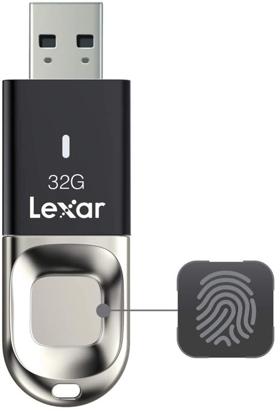 Lexar 32GB Fingerprint F35 USB 3.0 Flash Drive