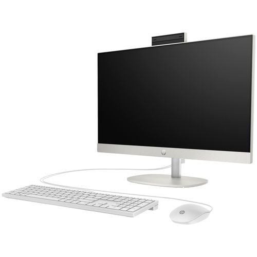 HP All-in-One 24-cr1006nh Intel Core Ultra 5 125U 16GB RAM 512GB SSD 23.8" FHD Touch Screen DisplayHP True Vision 720p HD Tilt Privacy Camera 2W Speakers HP 125 White Wired Keyboard and Mouse Combo 1 Year Warranty