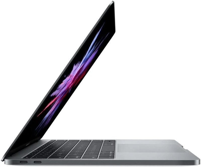 Apple MacBook Pro 7th Gen Intel Core i5 @2.3GHz 8GB RAM 256GB SSD ROM 13.3" LED IPS Display Intel Iris Graphics WiFi Webcam USB Type C Ports A1708 Certified Refurbished Ex UK 6 Months Warranty