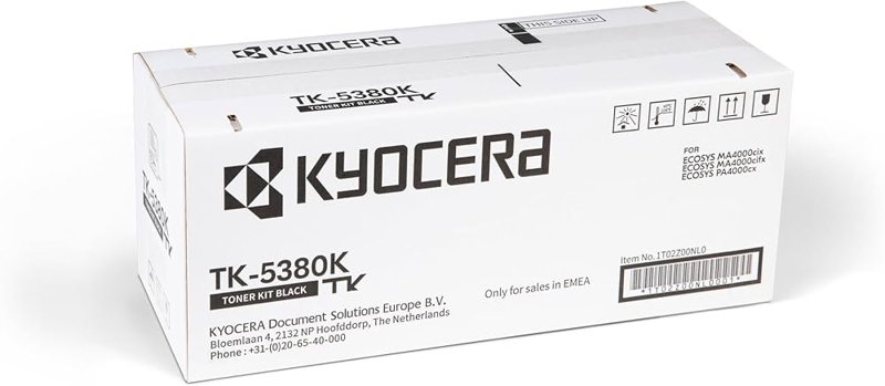 Kyocera TK-5380K Black Toner Cartridge Original